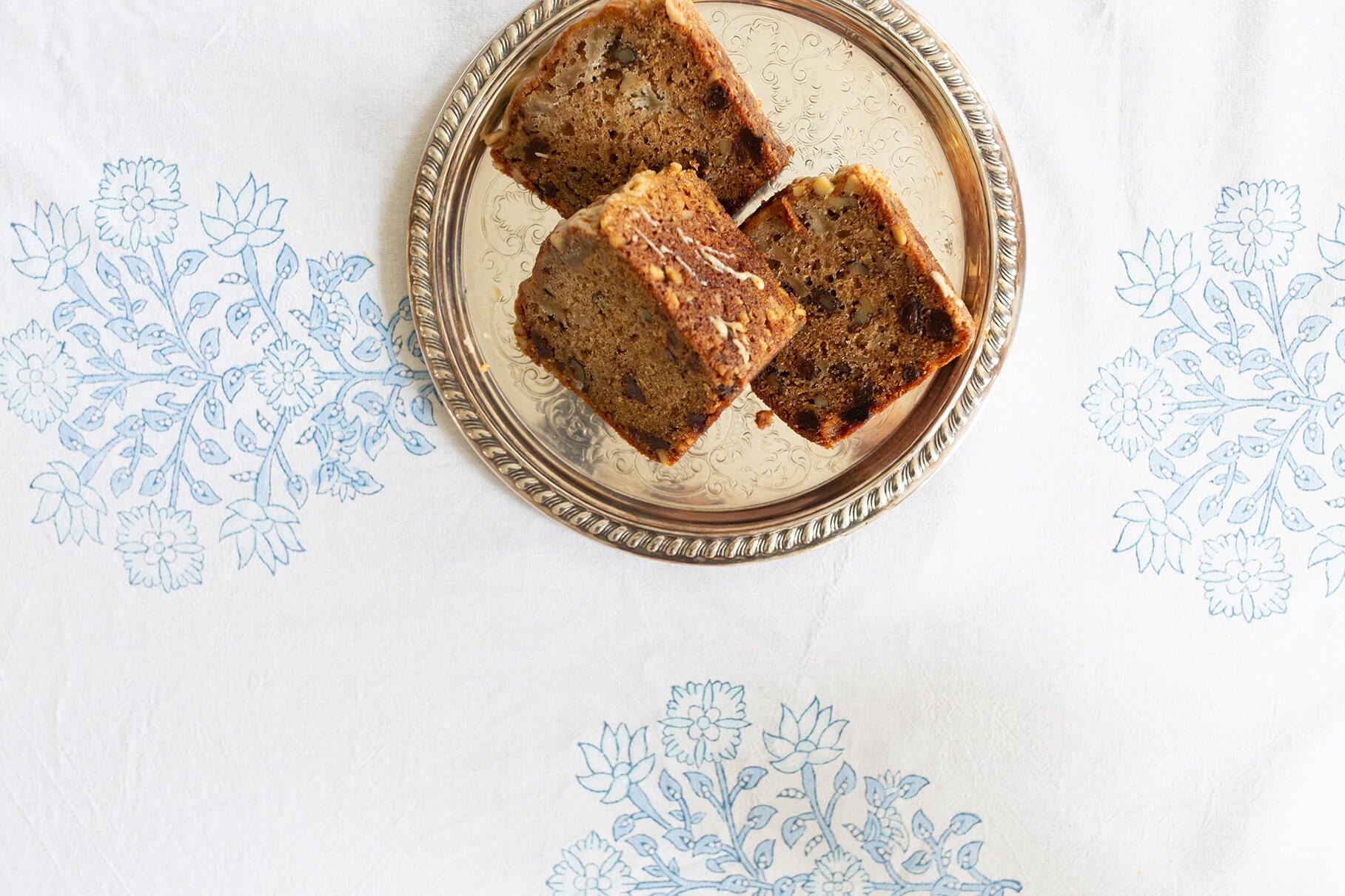 Instead of Flowers - Apple, Raisin, Walnut Spice Cake