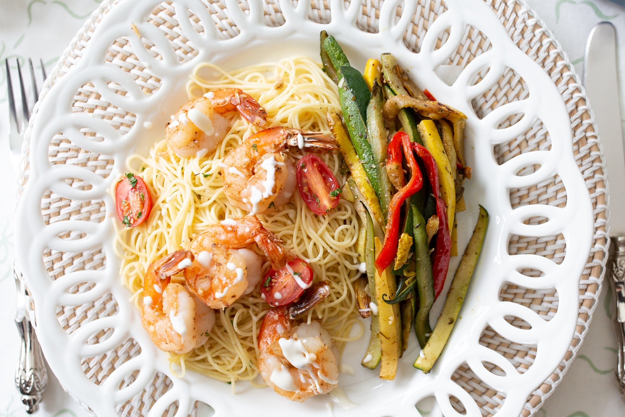 Instead of Flowers - Build a Meal - Jumbo Shrimp Scampi – Deluxe Entree