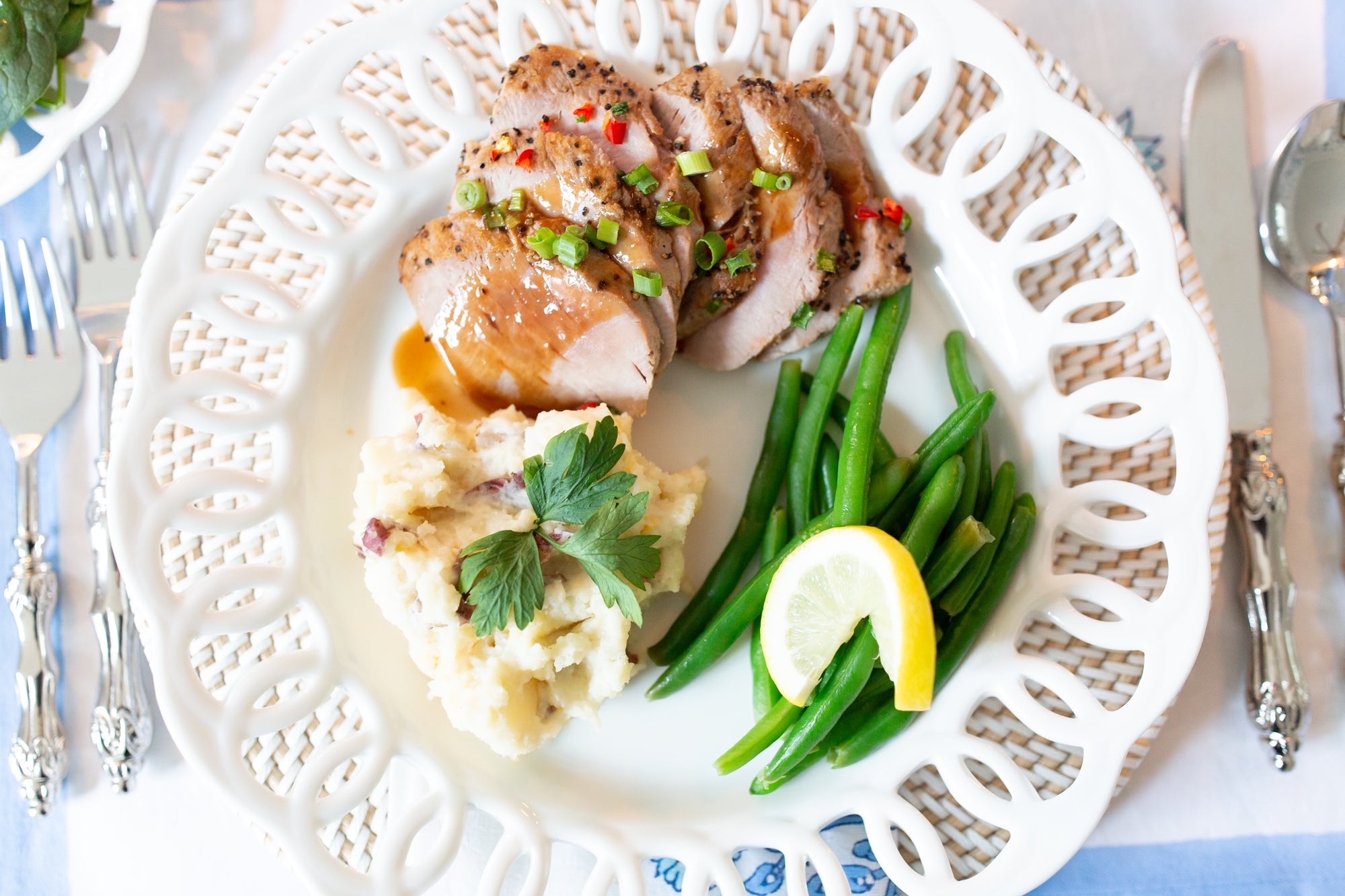 Instead of Flowers - Build a Meal - Roasted Pork Tenderloin – Deluxe Entree